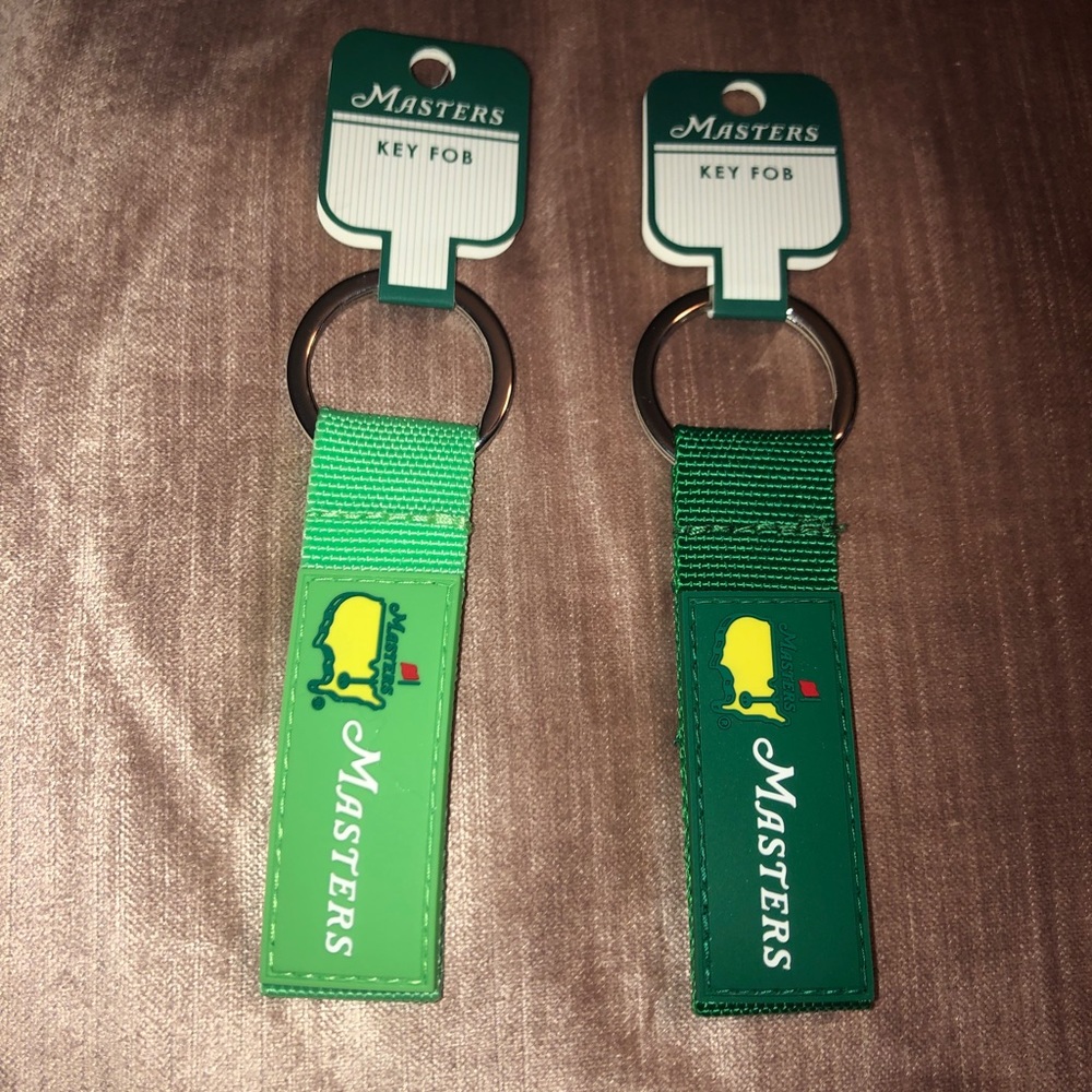 2019 Masters key chain- avail in lime or green